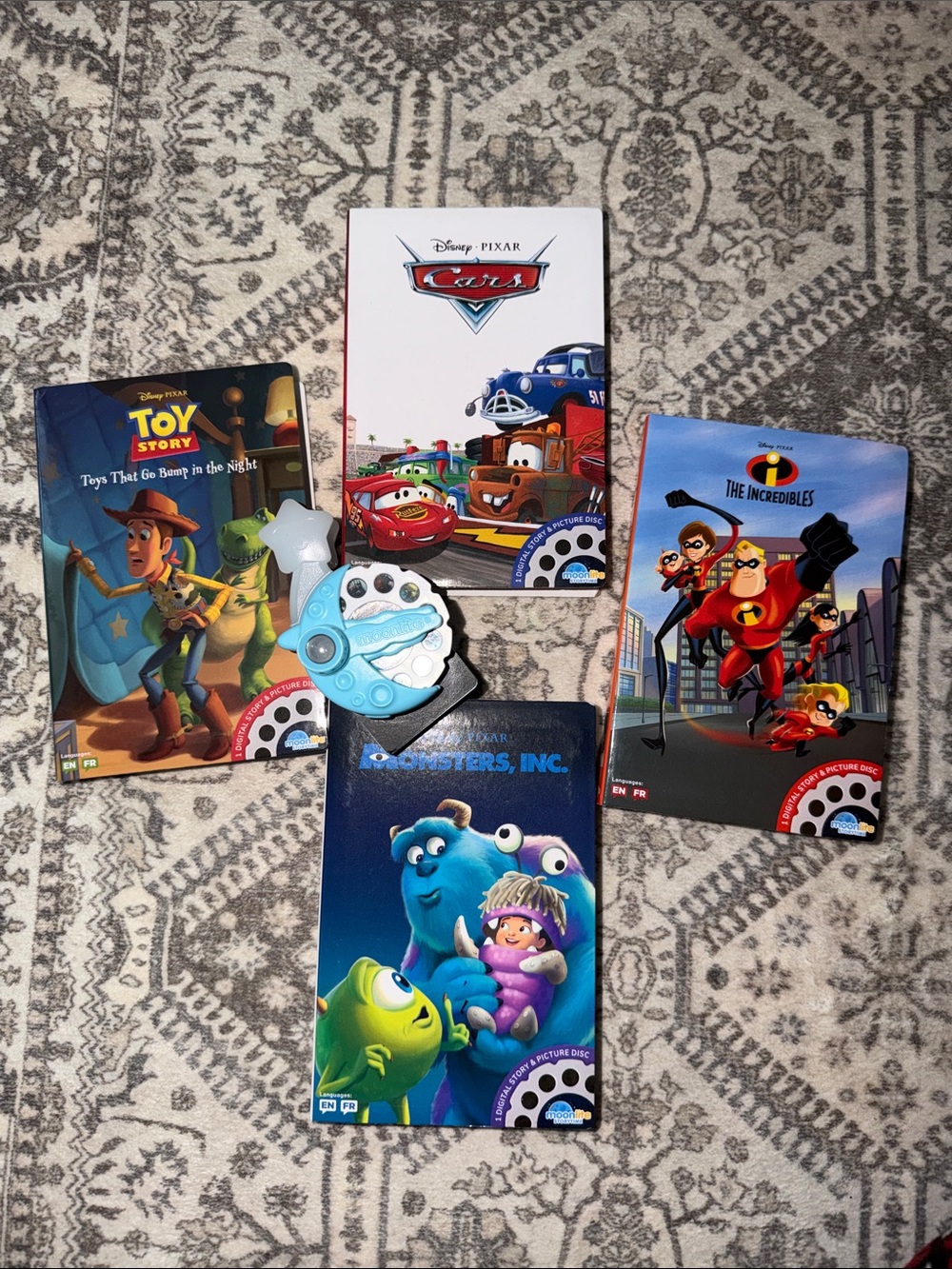 Disney Moonlite Phone Projector Bundle